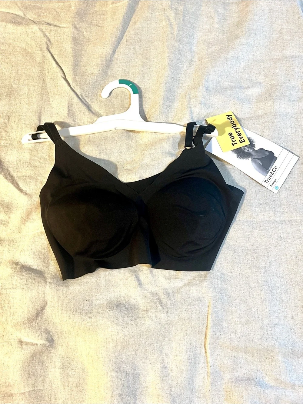 True & Co. Black Wireless Bra